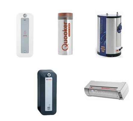 Diverse boilers voor kokend water kranen Diverse boilers voor kokend water kranen